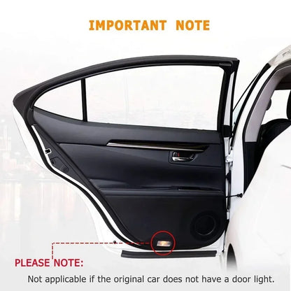 2pcs Car Door Welcome Light Auto LED Projector Decorative Lamp for Subaru XV Forester Outback Impreza Legacy Tribeca Accessoires