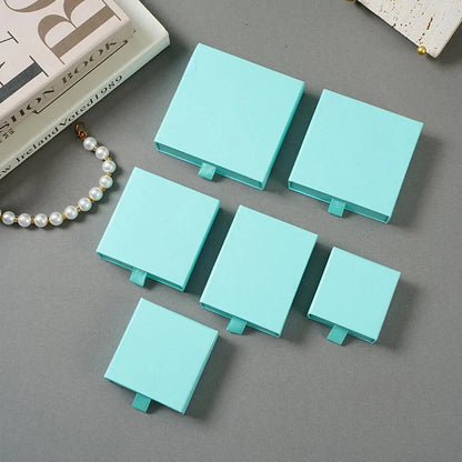 10pcs Paper Jewelry Gift Boxes for Rings, Earrings & Bracelets