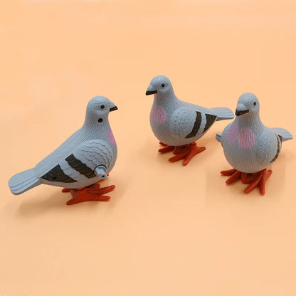 1PC Adult Clockwork Toy Jumping Pigeon | Simulation Animal Cute Winding Toy