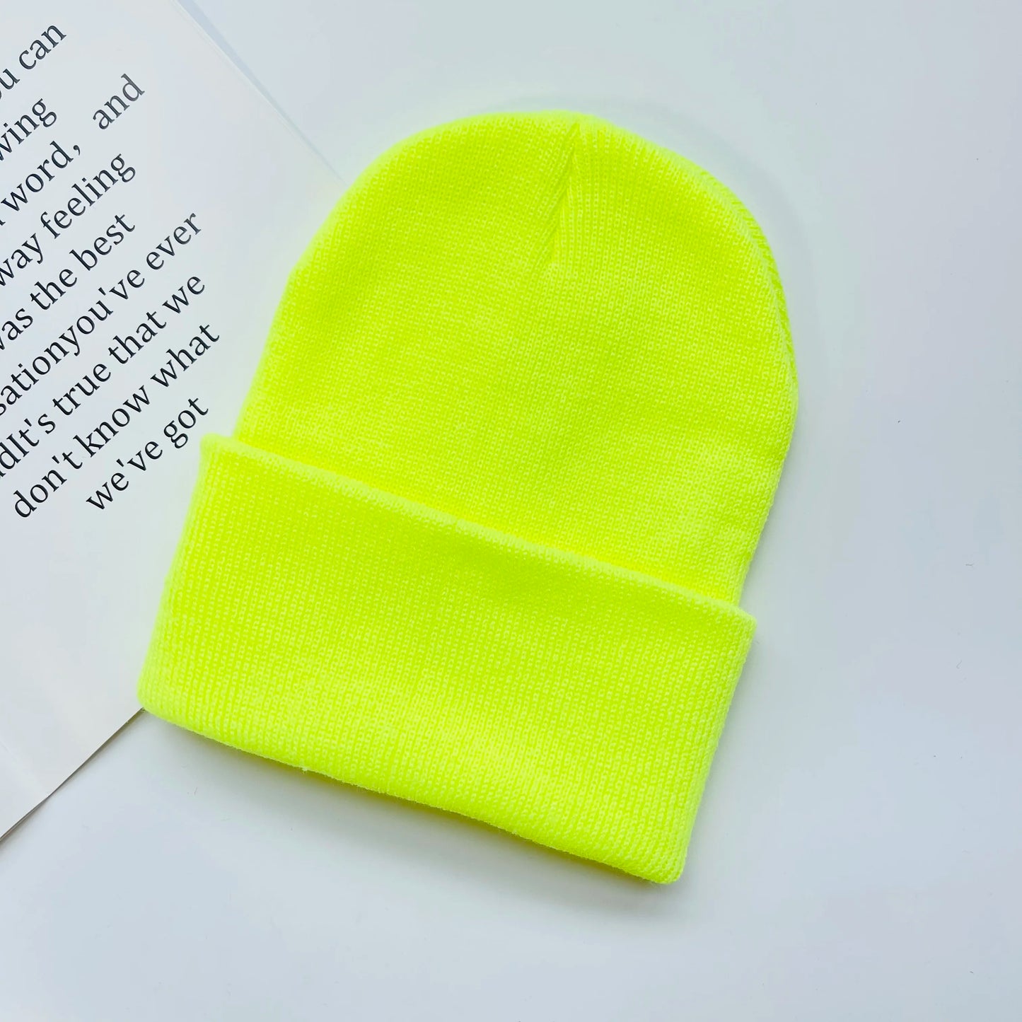 MLFO Colorful Knit Beanie with Ear Flaps | Unisex Winter Hat