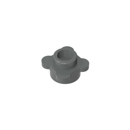 Gobricks GDS-839 Plate Round 1x1 with Flower Edge | Compatible with Lego 33291 28573