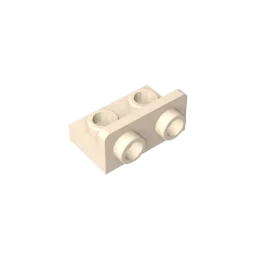Gobricks GDS-643 Bracket 1 x 2 - 1 x 2 Inverted | Compatible Building Block for Lego 99780