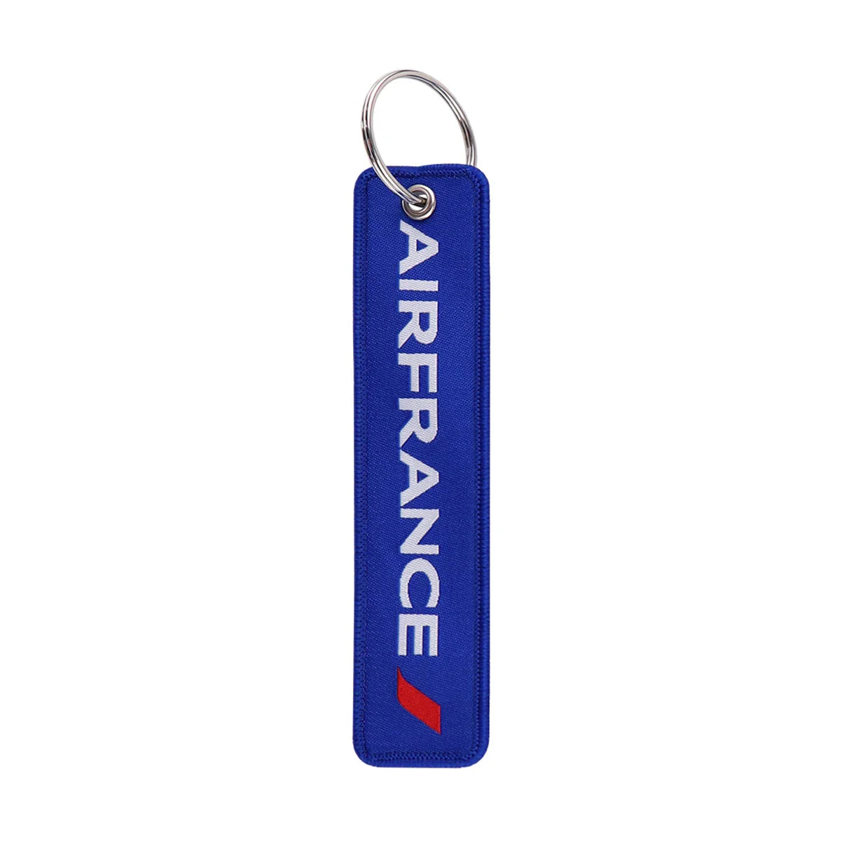 Aviation Sign Embroidery Key Fob | Motorcycle Keychain and Gift Accessory