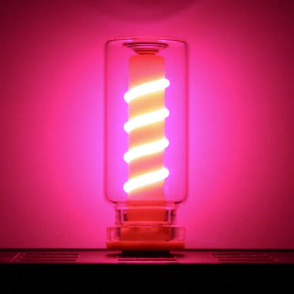 5V USB LED Spiral Filament Touch Dimming Bulb | Retro Night Light Atmosphere Lamp