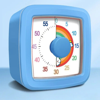 Children's Night Light Visible Learning Timer, 60-minute Countdown Kitchen Accessory Digital Timer for Home and School Supplies