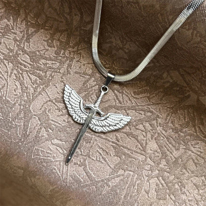 Christian Cross Necklace for Men Women | Stainless Steel Religious Pendant Jewelry