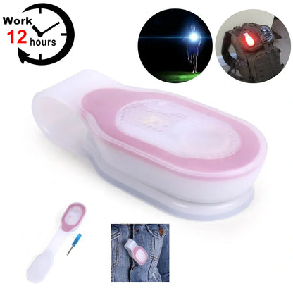Mini Running Emergency Light | Clip Safety Silicone Outdoor Cycling Lamp