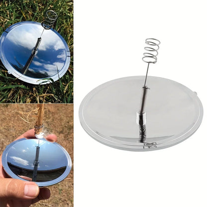 Solar-Powered Outdoor Lighter | Windproof Camping & Survival Fire Starter