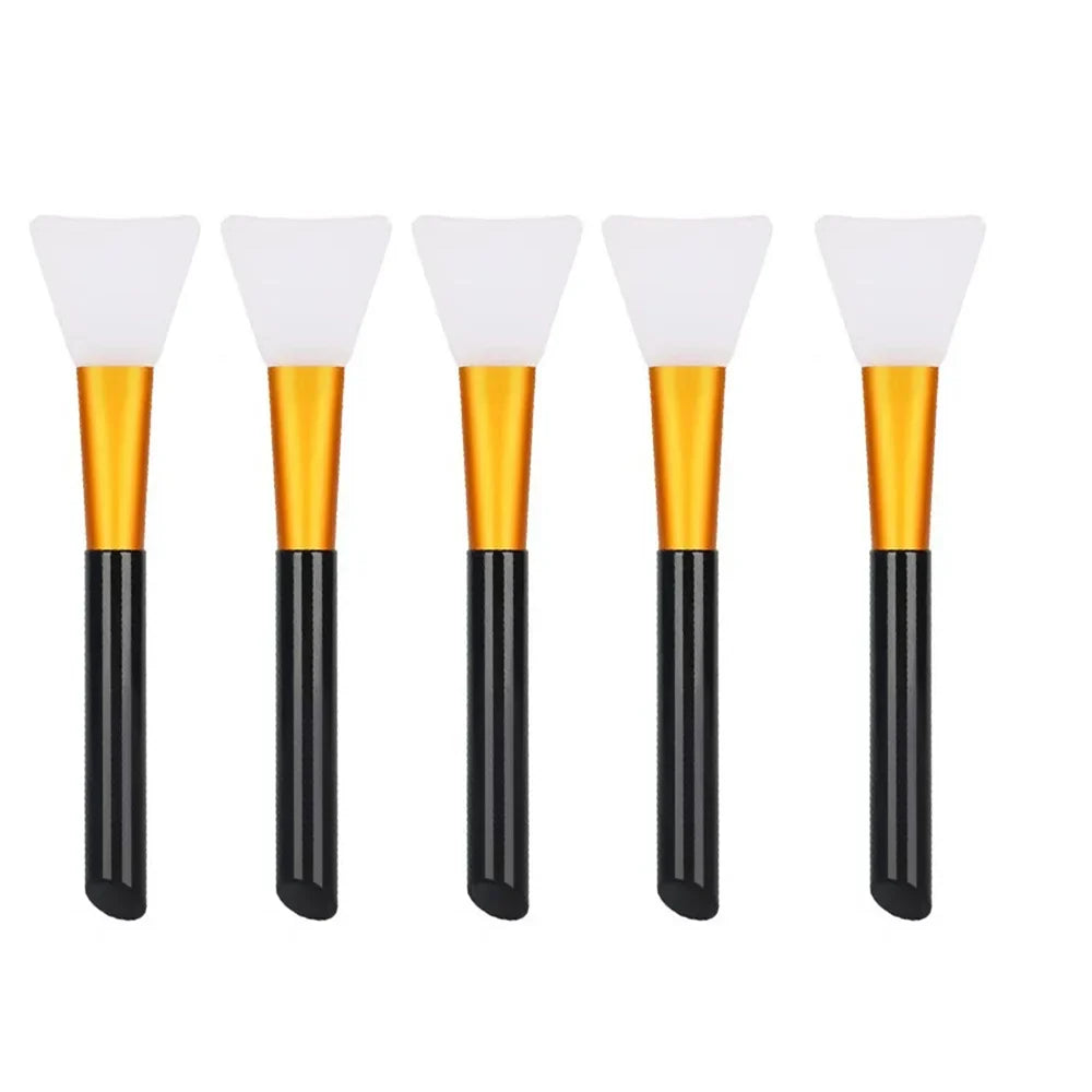 Silicone Facial Mask Brush Set | Mild and Soft Applicator for All Skin Types