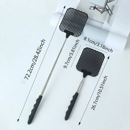 1pc Retractable Fly Swatter | Portable Mosquito Killer for Home, Travel, and Outdoor Use