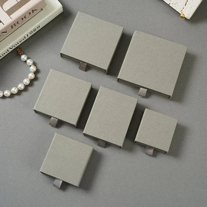 10pcs Paper Jewelry Gift Boxes for Rings, Earrings & Bracelets