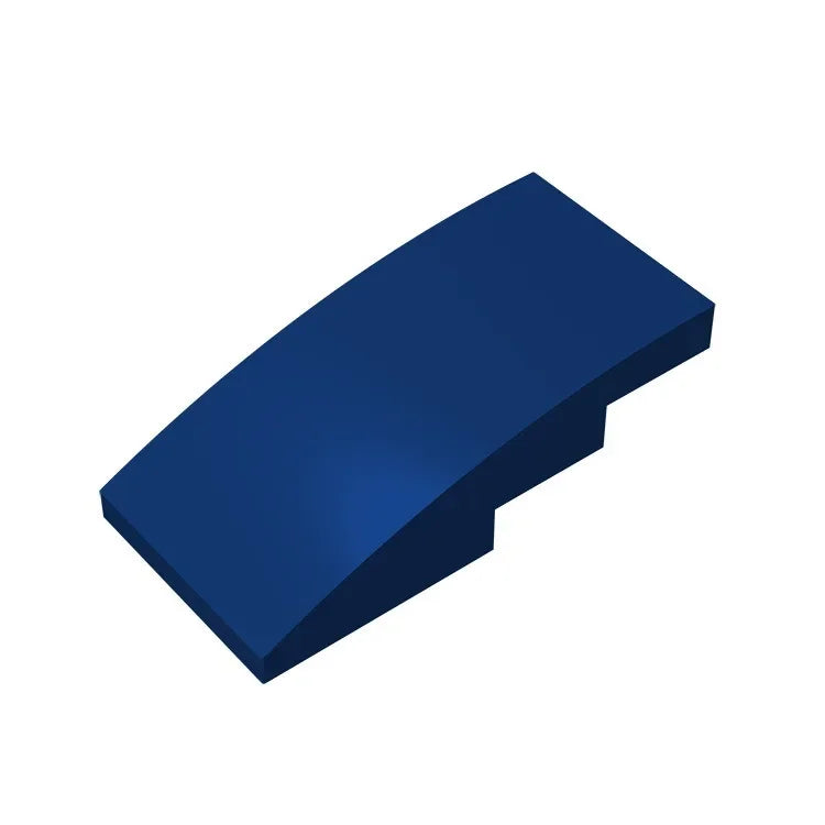 Slope, Curved 4 x 2 Building Block (Gobricks GDS-660) | Compatible with Lego 93606 Parts for DIY