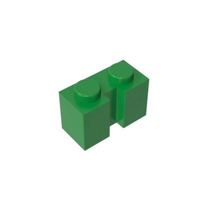 Gobricks GDS-798 Brick 1x2 with Groove | Compatible Building Block for DIY Sets