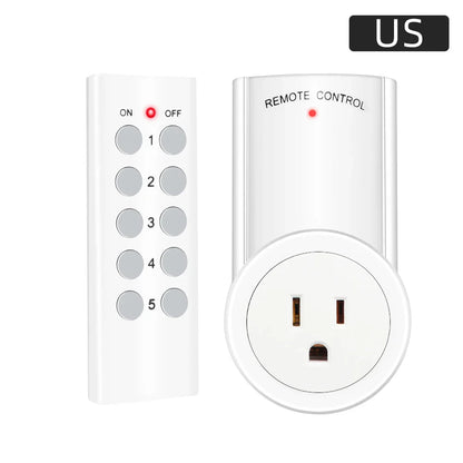 Smart Socket RF 433mhz Wireless Remote Control Outlet Adaptor Wall Electrical Switch Home Lamp For Smart Home EU UK US FR Plug