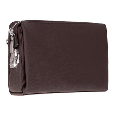 Lupus Leather Clutch Bag – Genuine Leather Wrist Clutch for Men & Women for Everyday Elegance | Minimal & Handcrafted