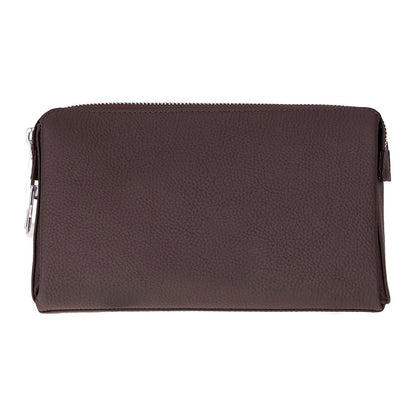 Lupus Leather Clutch Bag – Genuine Leather Wrist Clutch for Men & Women for Everyday Elegance | Minimal & Handcrafted