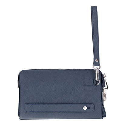 Lupus Leather Clutch Bag – Genuine Leather Wrist Clutch for Men & Women for Everyday Elegance | Minimal & Handcrafted