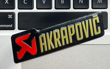 Motorcycle Exhaust Brand Sticker