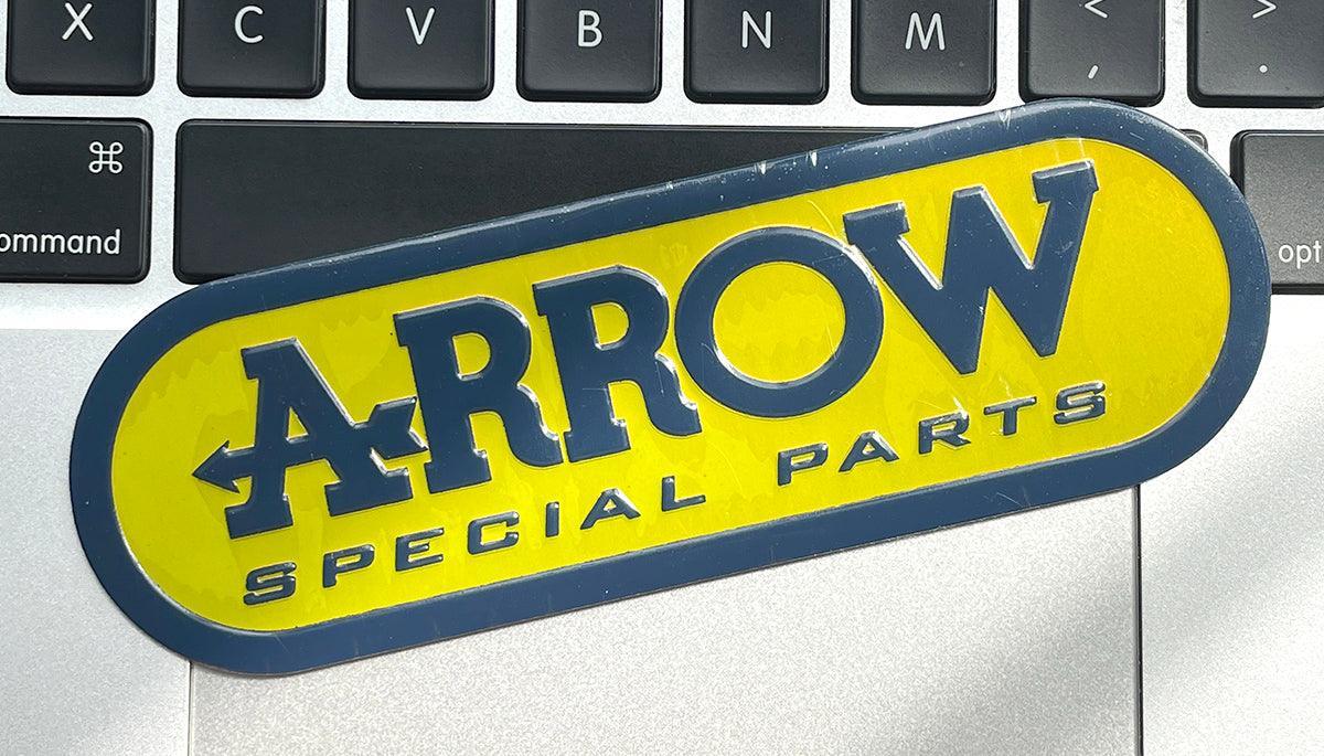 Motorcycle Exhaust Brand Sticker