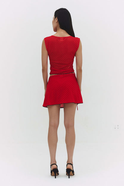 EMILI TOP IN RED