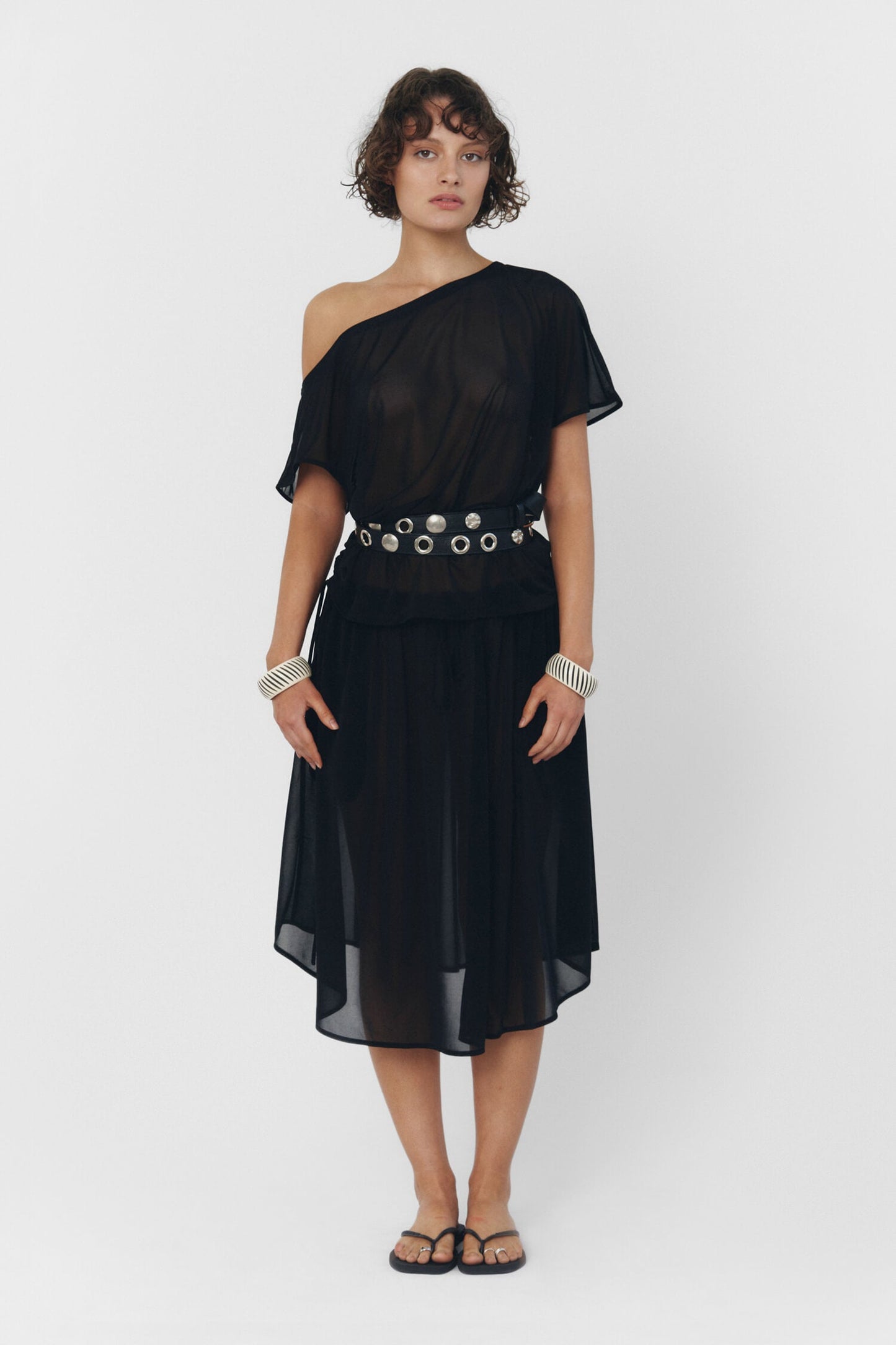 BRISA TOP IN BLACK