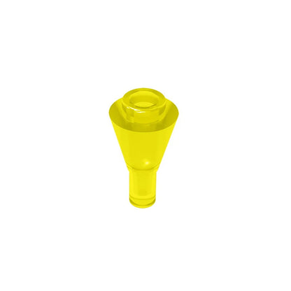 Gobricks GDS-1138 Cone 1 x 1 Inverted with Bar | Building Block for DIY Creations