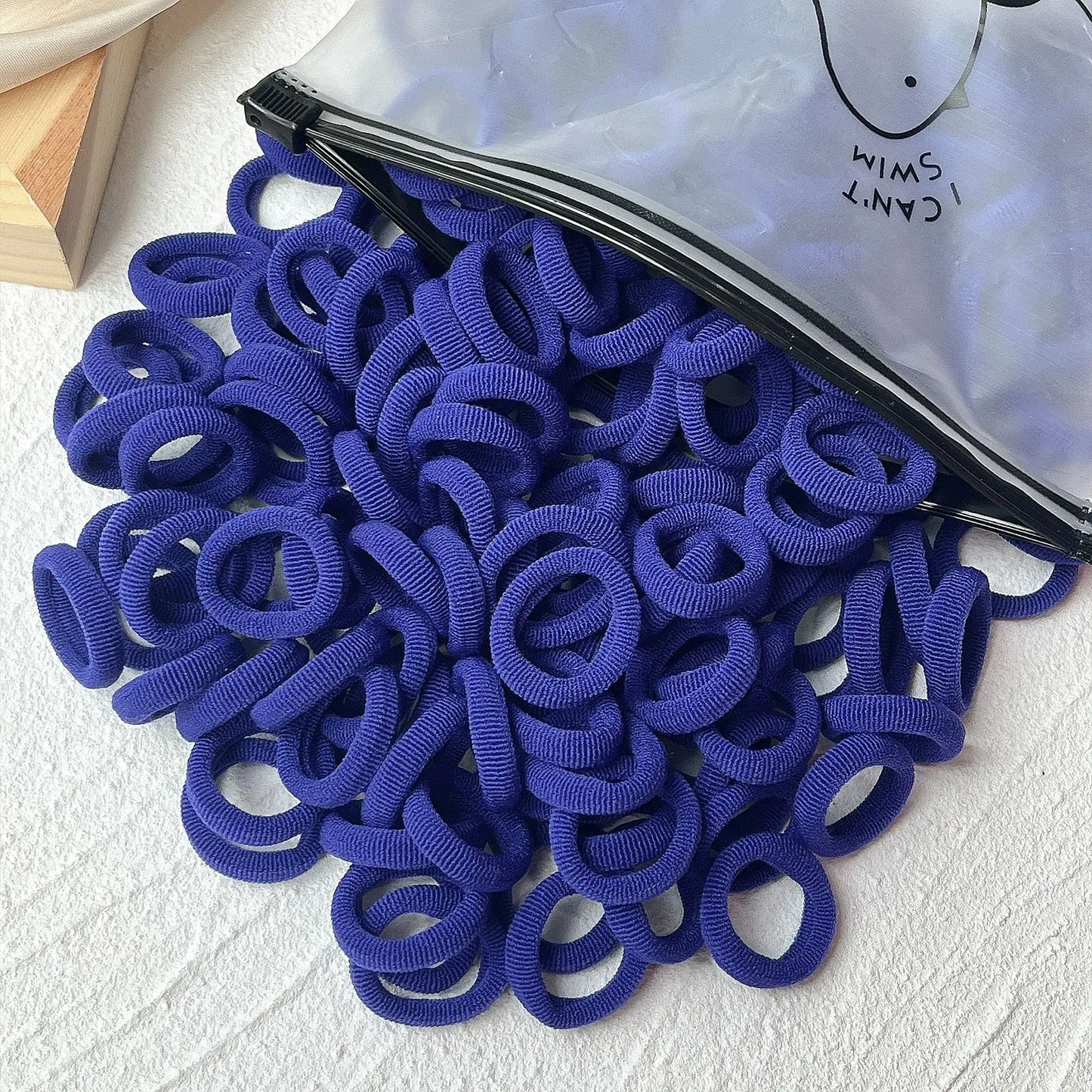 20/50-Pack Kids Elastic Hair Bands, Colorful Girls Scrunchies & Baby Hair Ties