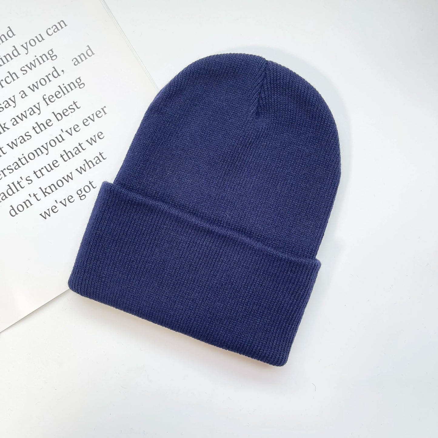 MLFO Colorful Knit Beanie with Ear Flaps | Unisex Winter Hat