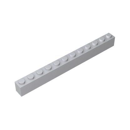 Gobricks GDS-538 Brick 1 x 12 | Compatible Building Block Pieces for DIY Construction