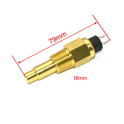 14MM 16MM 17MM 21MM Water Temperature Sensor 1/4NPT 3/8NPT 1/2NPT Vdo Temperature Sensor Vdo Meter for Car Auto Truck Boat