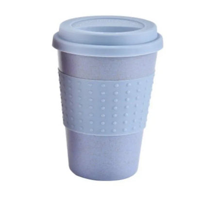 Reusable Wheat Straw Mug | Eco-Friendly Travel Coffee Cup