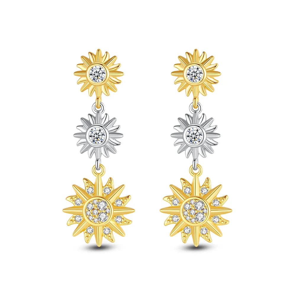 925 Sterling Silver Earrings | Women's Trendy Stud and Hoop Jewelry with Cubic Zirconia