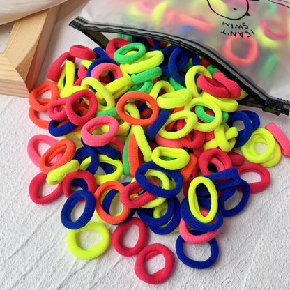 20/50-Pack Kids Elastic Hair Bands, Colorful Girls Scrunchies & Baby Hair Ties