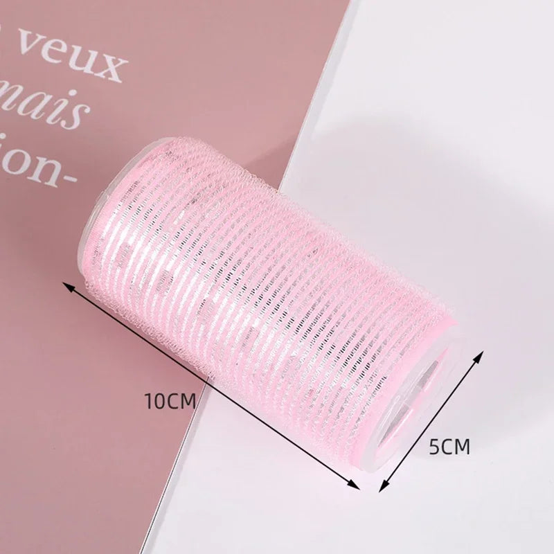 Self-Adhesive Hair Rollers for Curls | Heatless Lazy Hair Curling Tool