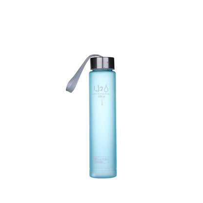 Frosted Plastic Water Bottle | Portable Leak-Proof Sport Drinkware