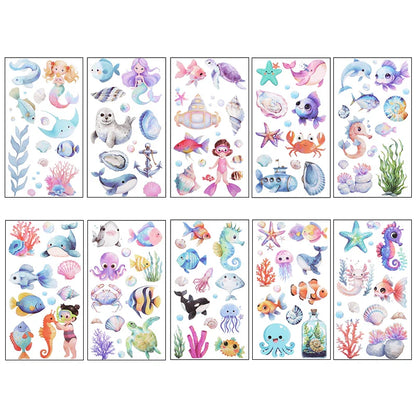 10pcs Soccer Temporary Tattoo Stickers | Kids Birthday Party Favors