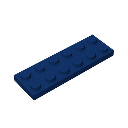 Plate 2 x 6 Building Block | Compatible Building Brick for DIY Creations