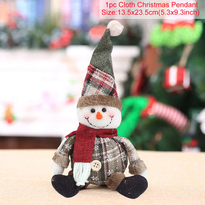 Christmas Doll Ornaments Merry Christmas Decorations For Home Table Decor Xmas Gift 2025 Navidad Natal New Year Decor 2026 Noel