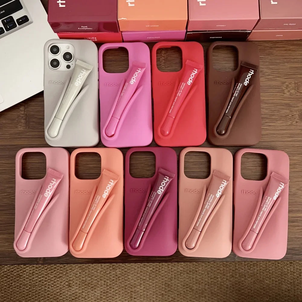 Rhode Lip Gloss Case For iPhone