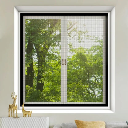 Self Adhesive Anti Mosquito Window Screen | No Punching Mesh Net for Home