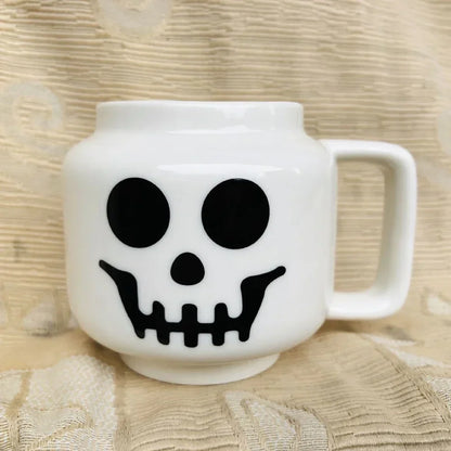 Cute Design Face Expression Ceramic Mug Christmas Gift Box Funny  Mug Ideal Gift for New Year Creative and Unique Gift