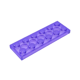 Plate 2 x 6 Building Block | Compatible Building Brick for DIY Creations