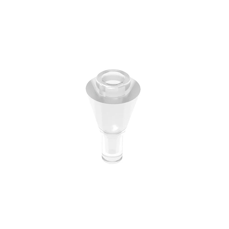 Gobricks GDS-1138 Cone 1 x 1 Inverted with Bar | Building Block for DIY Creations