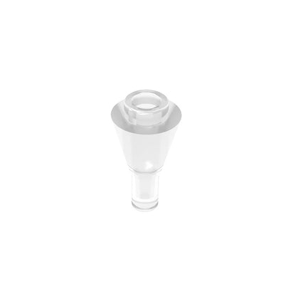 Gobricks GDS-1138 Cone 1 x 1 Inverted with Bar | Building Block for DIY Creations