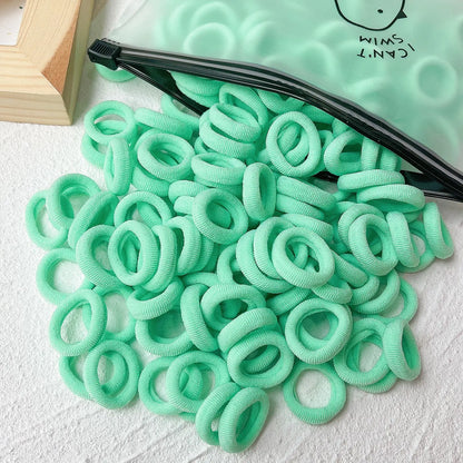 20/50-Pack Kids Elastic Hair Bands, Colorful Girls Scrunchies & Baby Hair Ties