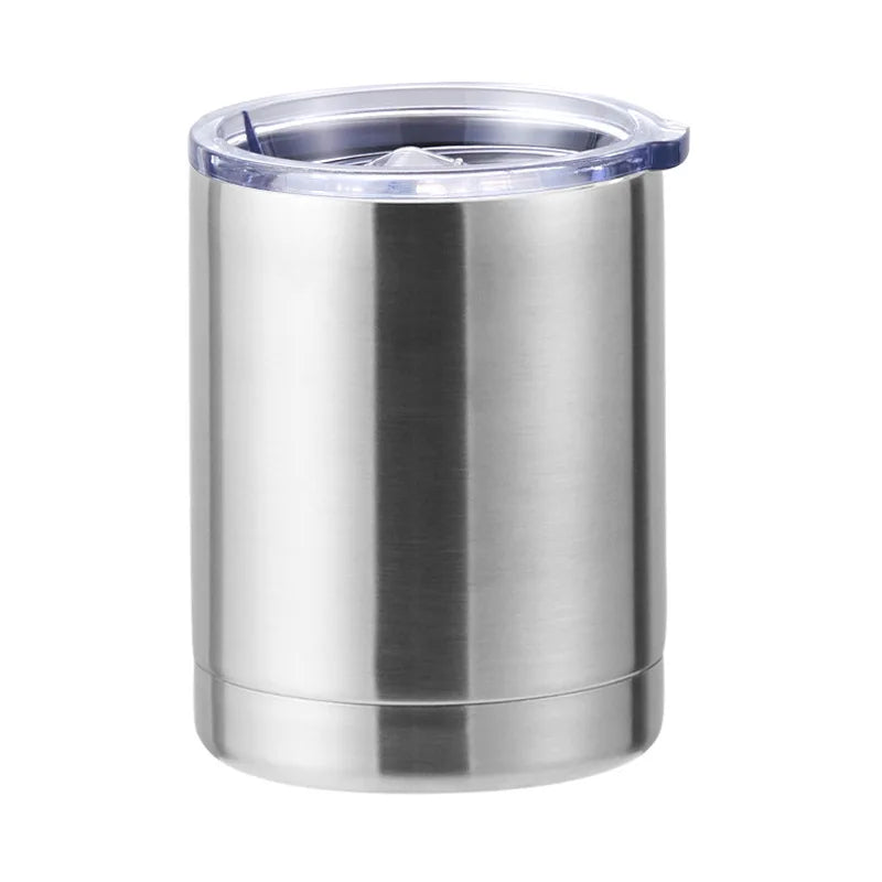 Double Wall Car Coffee Mug 10oz | Insulated Stainless Steel Thermos Flask