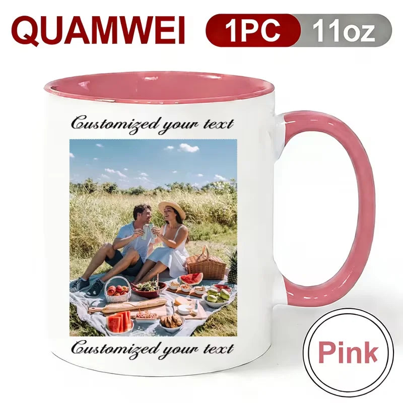 Customizable Photo Mug | Personalized Gift for Valentine's Day