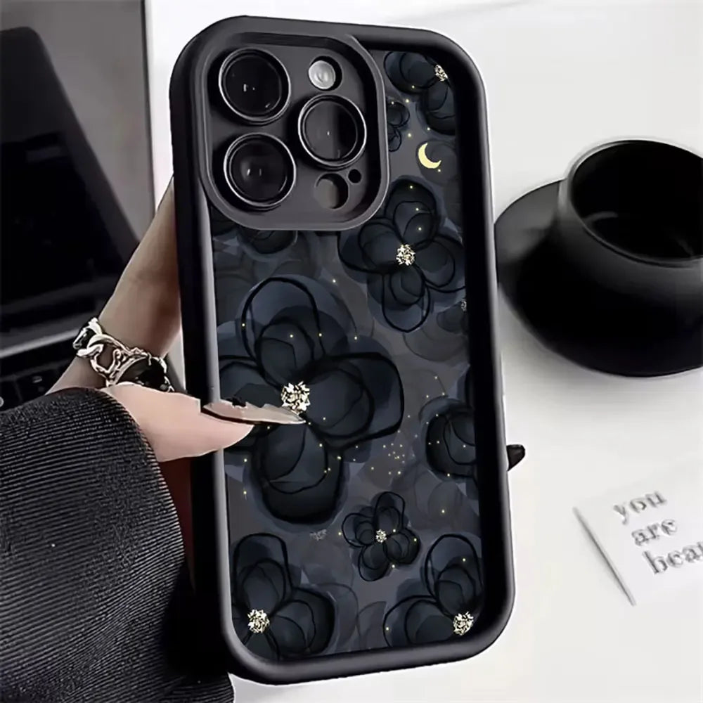 Diamond Flower Phone Case