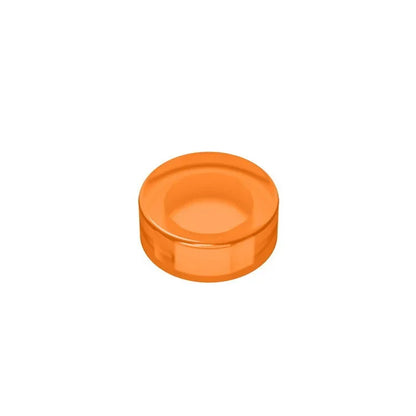 Gobricks GDS-612 Flat Tile 1x1 Round | Compatible Building Block