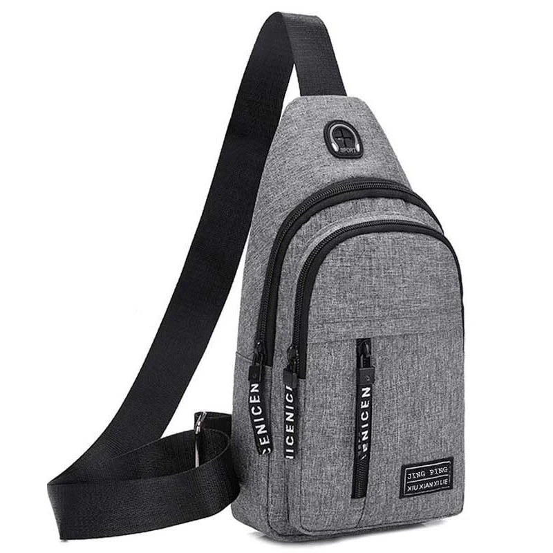 Men's Travel Sling Bag | Multifunctional Crossbody Chest Pack